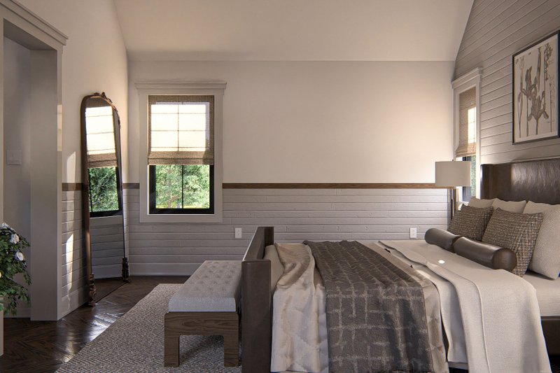 Home Plan - Interior - Master Bedroom for Modern House Plan #455-341 - 3 bed, 2.5 bath