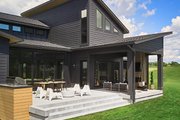 Contemporary Style House Plan - 4 Beds 3.5 Baths 3599 Sq/Ft Plan #928-372 