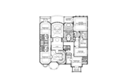 Mediterranean Style House Plan - 6 Beds 7.5 Baths 6784 Sq/Ft Plan #420-248 