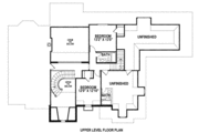 European Style House Plan - 4 Beds 3 Baths 3130 Sq/Ft Plan #141-190 