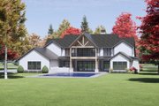 Country Style House Plan - 4 Beds 4.5 Baths 4536 Sq/Ft Plan #1096-3 