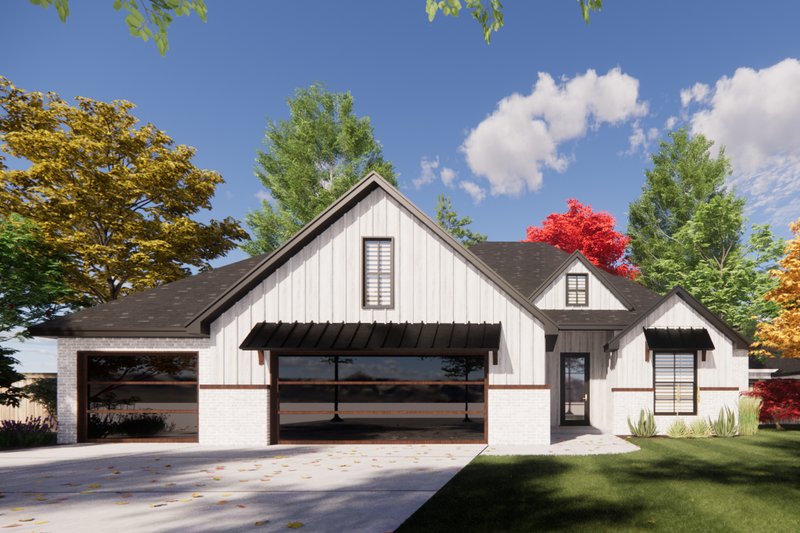 Home Plan - Exterior - Front Elevation 5 for Country House Plan #1098-13 - 3 bed, 2.5 bath