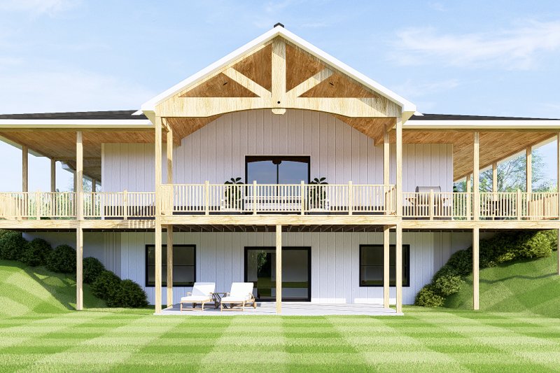 Home Plan - Exterior - Other Elevation 1 for Barndominium House Plan #1064-473 - 3 bed, 3.5 bath
