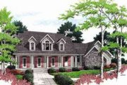 Mediterranean Style House Plan - 4 Beds 4 Baths 3059 Sq/Ft Plan #45-242 