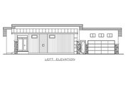 Contemporary Style House Plan - 3 Beds 2 Baths 1665 Sq/Ft Plan #1100-89 Exterior 