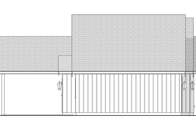 Dream House Plan - Exterior - Other Elevation 1 for Farmhouse House Plan #1114-8 - 2 bed, 2 bath