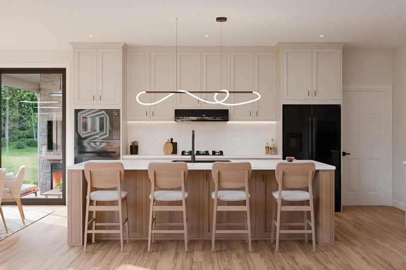 House Design - Interior - Kitchen for Country House Plan #1089-65 - 3 bed, 2.5 bath