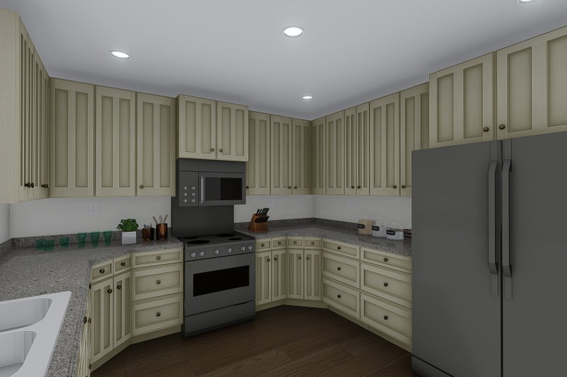 Architectural House Design - Interior - Other 4 for Craftsman House Plan #1060-237 - 2 bed, 3 bath