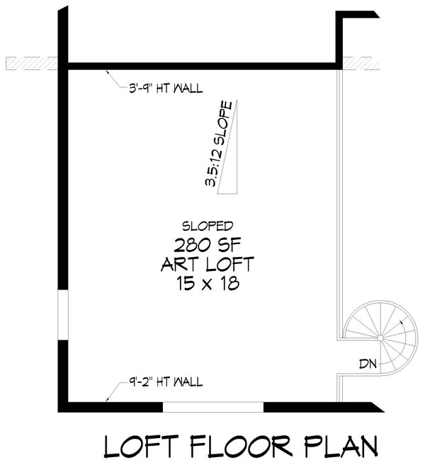 House Blueprint - Contemporary Floor Plan - Other Floor Plan #932-1109