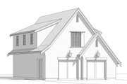 Farmhouse Style House Plan - 1 Beds 1 Baths 810 Sq/Ft Plan #1114-111 Exterior 