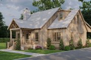 Cabin Style House Plan - 3 Beds 2 Baths 1425 Sq/Ft Plan #923-389 