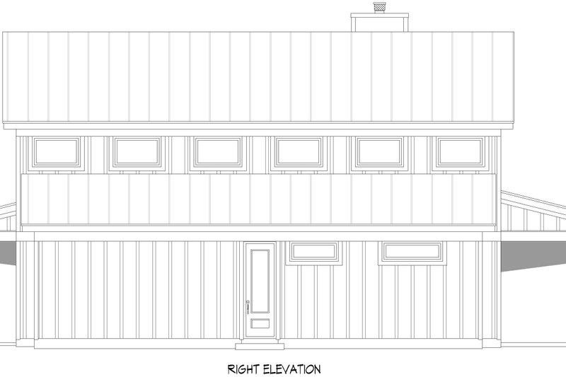 House Design - Exterior - Other Elevation 1 for Barndominium House Plan #932-1145 - 3 bed, 2 bath