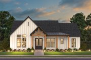 Farmhouse Style House Plan - 3 Beds 2 Baths 1550 Sq/Ft Plan #1074-117 