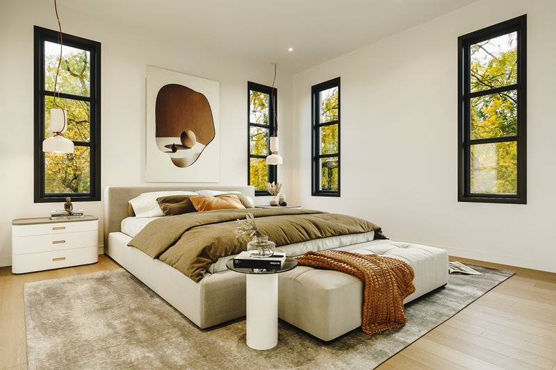 Dream House Plan - Interior - Master Bedroom 1 for Modern House Plan #23-2762 - 4 bed, 2 bath