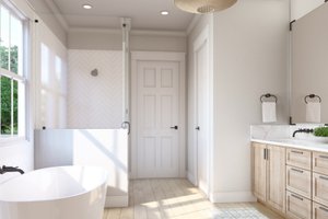 Interior - Master Bathroom 1 for Farmhouse House Plan #430-260 - 4 bed, 3.5 bath