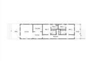 Bungalow Style House Plan - 2 Beds 2 Baths 1622 Sq/Ft Plan #926-2 