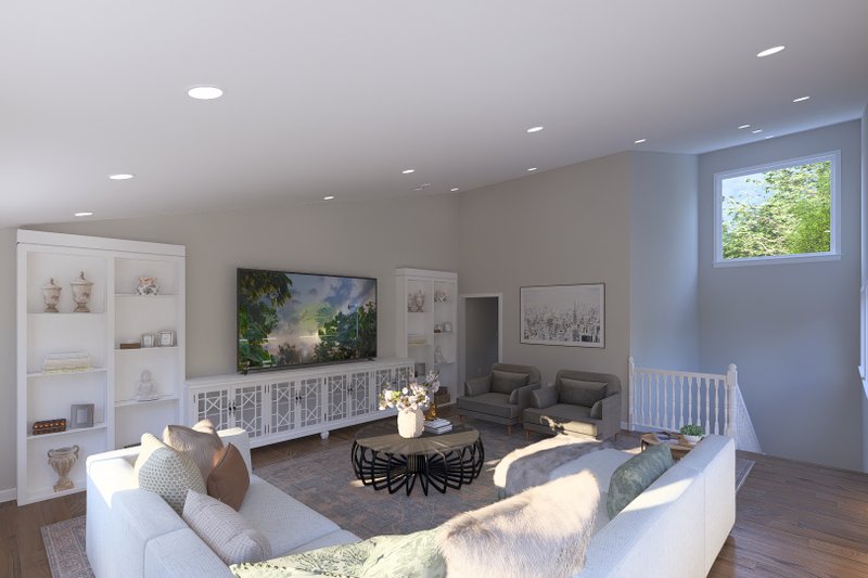 Home Plan - Interior - Family Room 2 for Modern House Plan #1060-502 - 3 bed, 3.5 bath