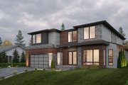 Contemporary Style House Plan - 5 Beds 4.5 Baths 4353 Sq/Ft Plan #1066-254 