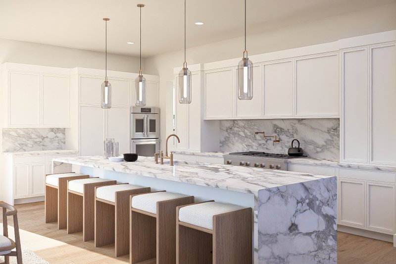 Home Plan - Interior - Kitchen 1 for Modern House Plan #455-821 - 4 bed, 4 bath
