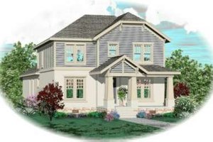 Traditional Exterior - Front Elevation Plan #81-435