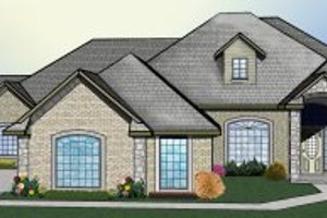 Traditional Exterior - Front Elevation Plan #65-426