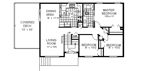 Home Plan - European Floor Plan - Main Floor Plan #18-302