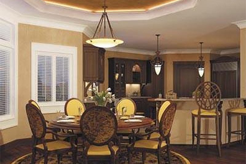 Dream House Plan - Interior - Dining Room for Mediterranean House Plan #930-42 - 4 bed, 3.5 bath