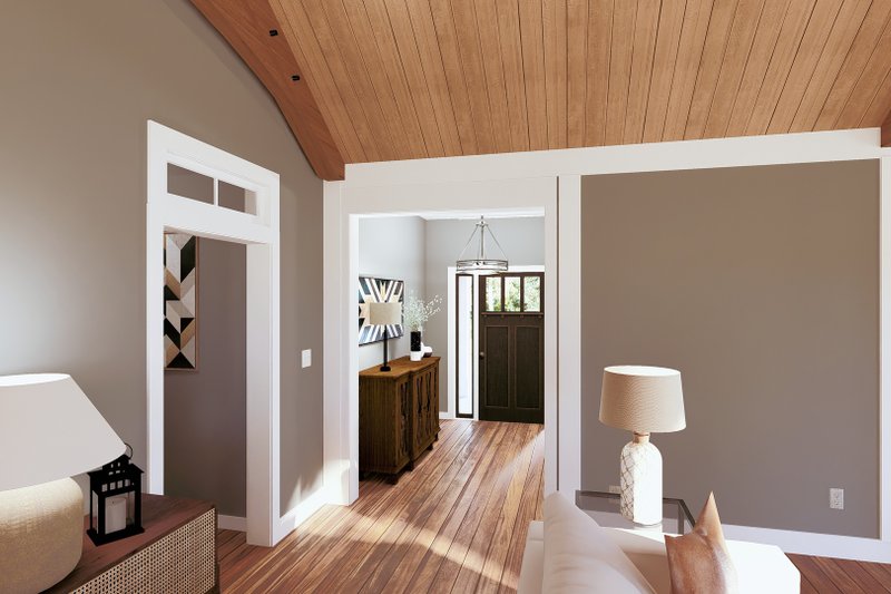 Dream House Plan - Interior - Entry for Craftsman House Plan #44-285 - 3 bed, 2.5 bath