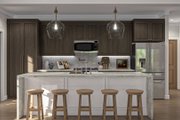 Colonial Style House Plan - 2 Beds 2.5 Baths 1695 Sq/Ft Plan #455-461 