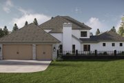 Cottage Style House Plan - 4 Beds 2.5 Baths 3821 Sq/Ft Plan #455-746 Exterior 