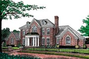 Colonial Style House Plan - 5 Beds 3.5 Baths 4045 Sq/Ft Plan #310-952 