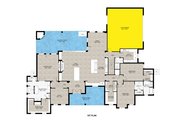 Farmhouse Style House Plan - 3 Beds 3.5 Baths 3467 Sq/Ft Plan #1110-41 Floor 