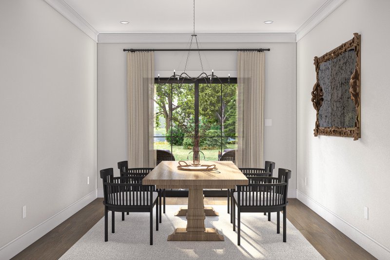 Home Plan - Interior - Dining Room for Modern House Plan #455-478 - 2 bed, 1 bath