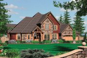 European Style House Plan - 4 Beds 4 Baths 4475 Sq/Ft Plan #48-359 