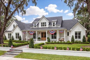 Exterior - Front Elevation for Farmhouse House Plan #430-421 - 3 bed, 3.5 bath