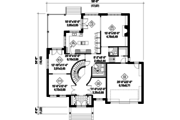 Traditional Style House Plan - 4 Beds 2 Baths 4122 Sq/Ft Plan #25-4632 