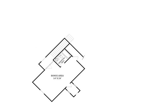 Floor Plan - Other Floor for Craftsman House Plan #119-369 - 3 bed, 2.5 bath