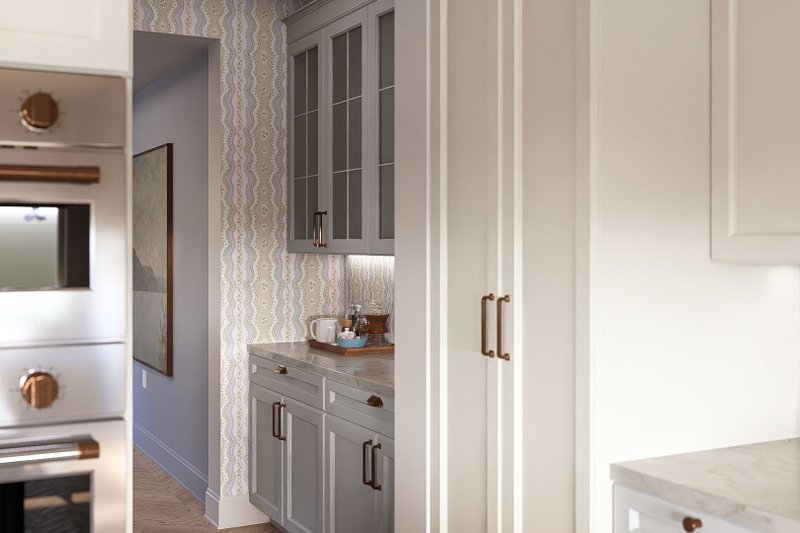Architectural House Design - Interior - Other 1 for Cottage House Plan #455-210 - 4 bed, 3 bath