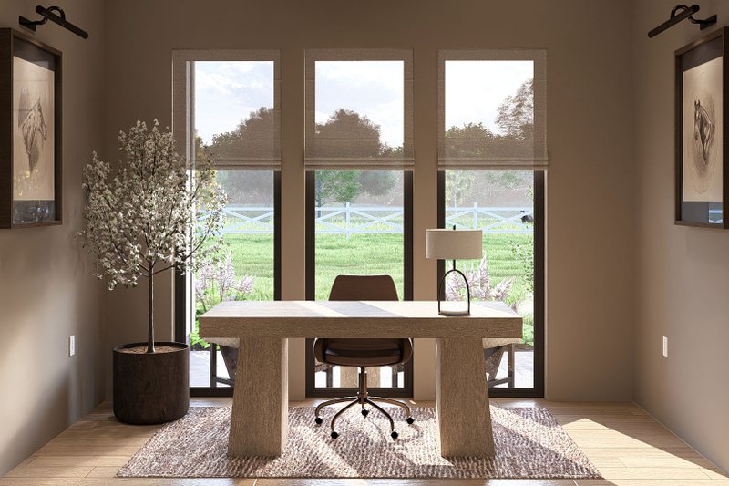 Home Plan - Interior - Other for Barndominium House Plan #455-383 - 3 bed, 2.5 bath