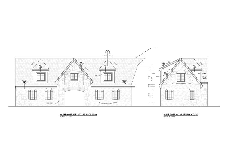 Architectural House Design - Exterior - Other Elevation 1 for European House Plan #20-2379 - 5 bed, 7 bath