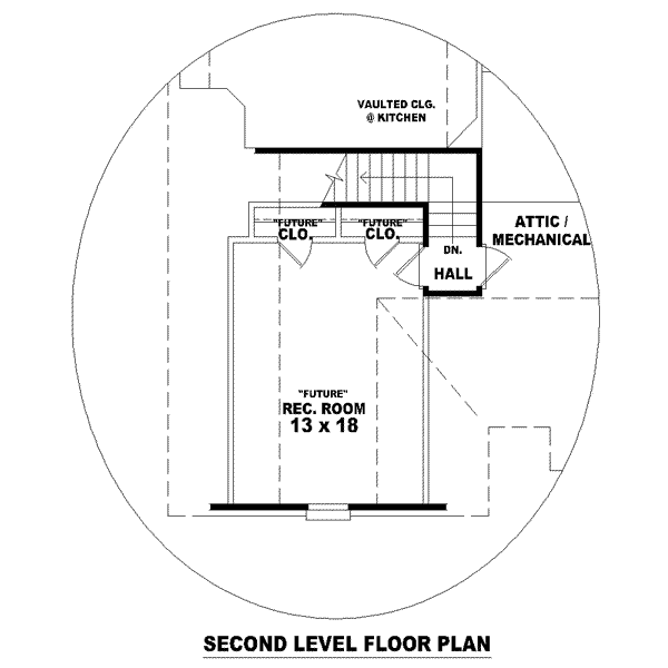 European Floor Plan - Other Floor Plan #81-1498