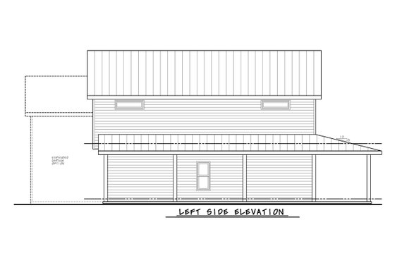 Exterior - Other Elevation for Barndominium House Plan #20-2551 - 3 bed, 2.5 bath