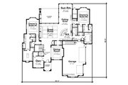 Traditional Style House Plan - 4 Beds 4.5 Baths 6782 Sq/Ft Plan #20-2530 