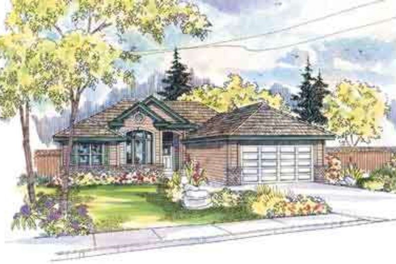 Home Plan - Modern Exterior - Front Elevation Plan #124-478