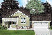 Cottage Style House Plan - 2 Beds 2 Baths 1155 Sq/Ft Plan #49-132 