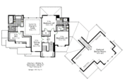 European Style House Plan - 3 Beds 2.5 Baths 3715 Sq/Ft Plan #51-370 
