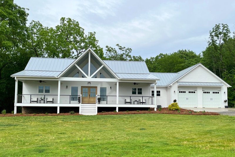 Architectural House Design - Country Exterior - Front Elevation Plan #932-63