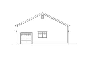 Exterior - Other Elevation for Mediterranean House Plan #124-1177, 0 bath