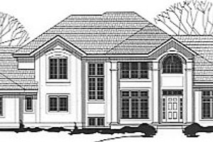 Traditional Exterior - Front Elevation Plan #67-454