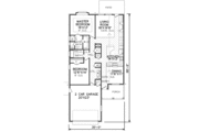 Ranch Style House Plan - 2 Beds 2 Baths 1581 Sq/Ft Plan #65-468 